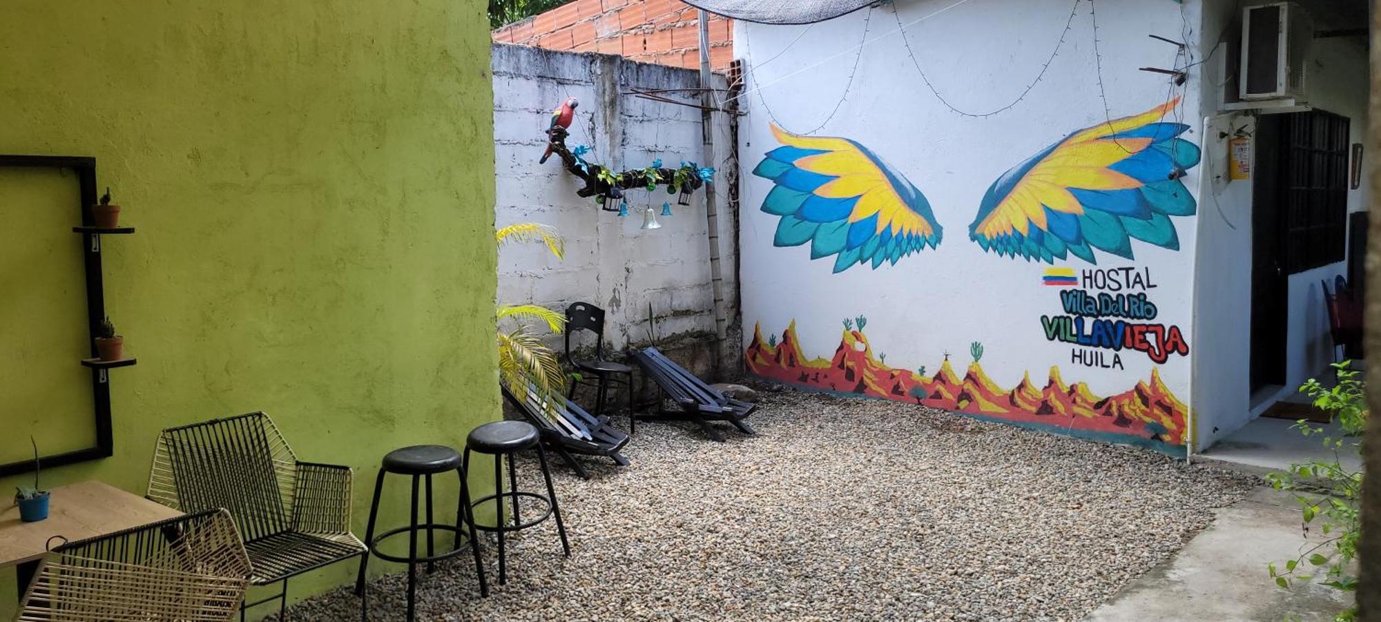 Hostal Villa Del Rio Las Brisas Villavieja Eksteriør billede