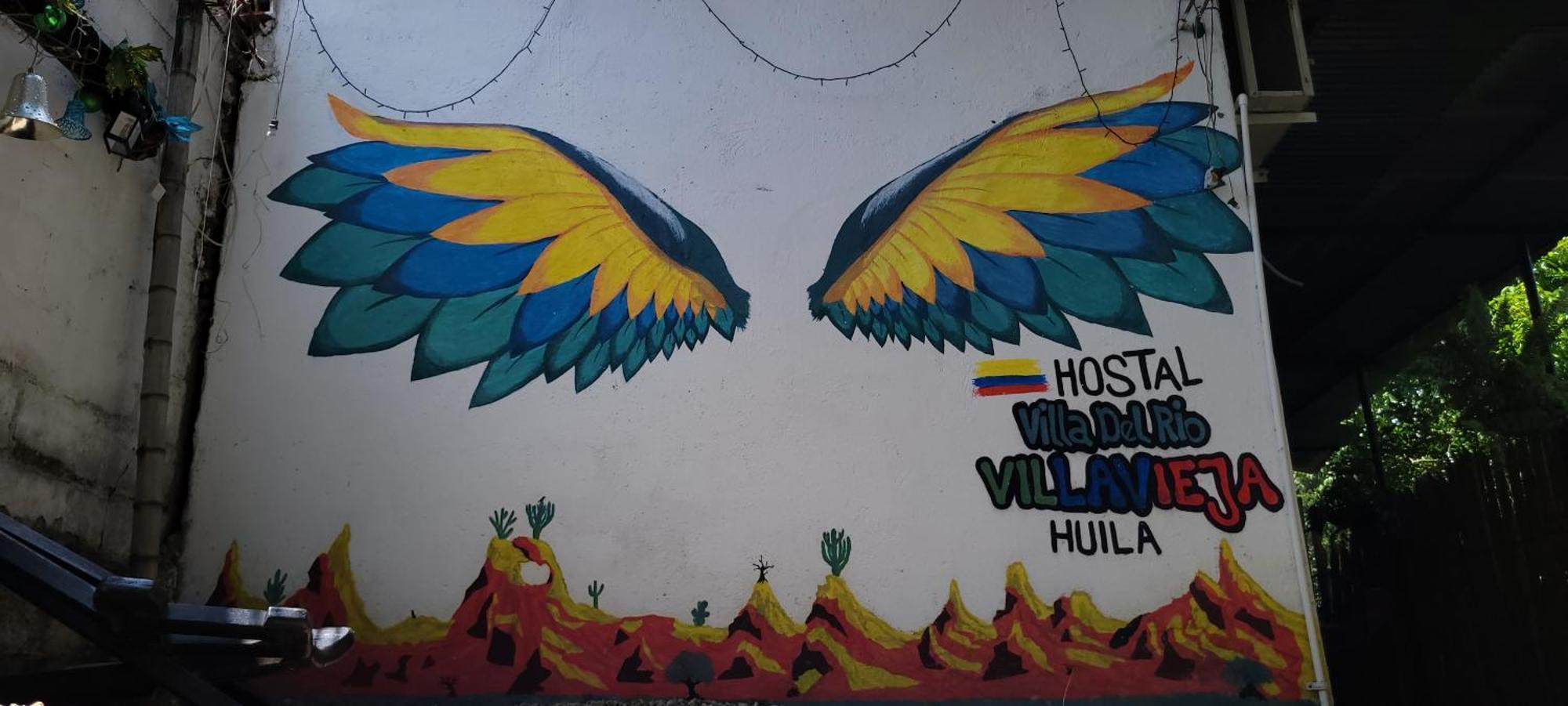 Hostal Villa Del Rio Las Brisas Villavieja Eksteriør billede